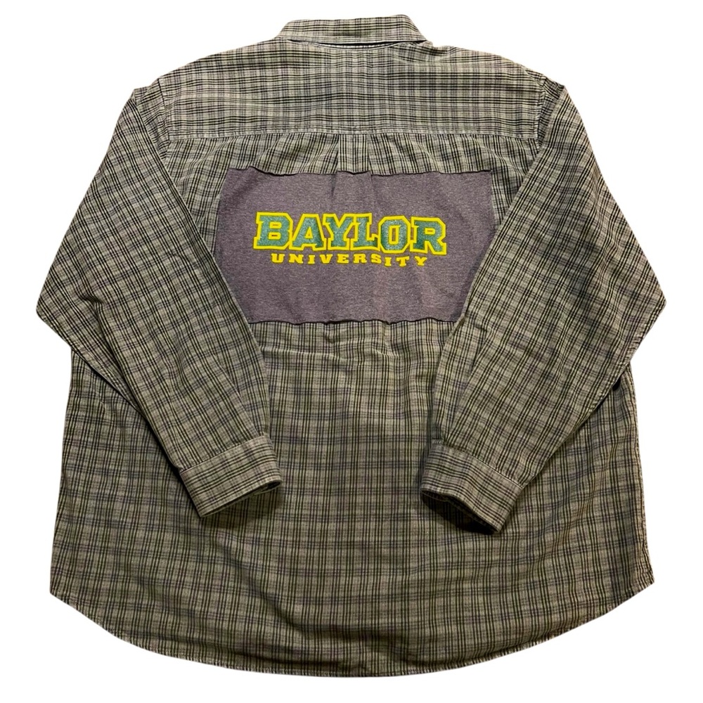TOSS Baylor University Bears Long Sleeve Button Down Men’s XL